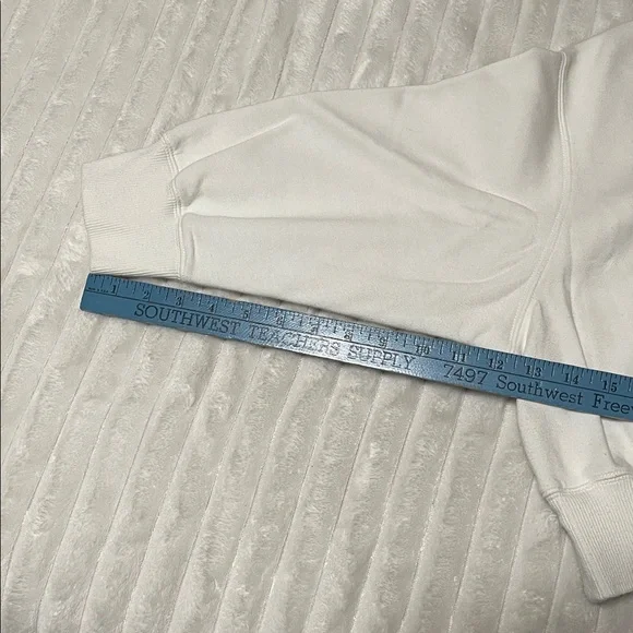 Nike Phoenix White Collared Pullover with Black Logo | Size Medium - Picture 4 of 8